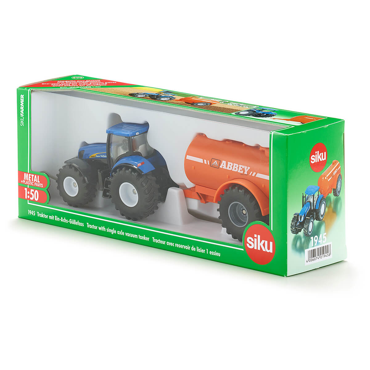 Siku Traktor, New Holland Med Tankvogn