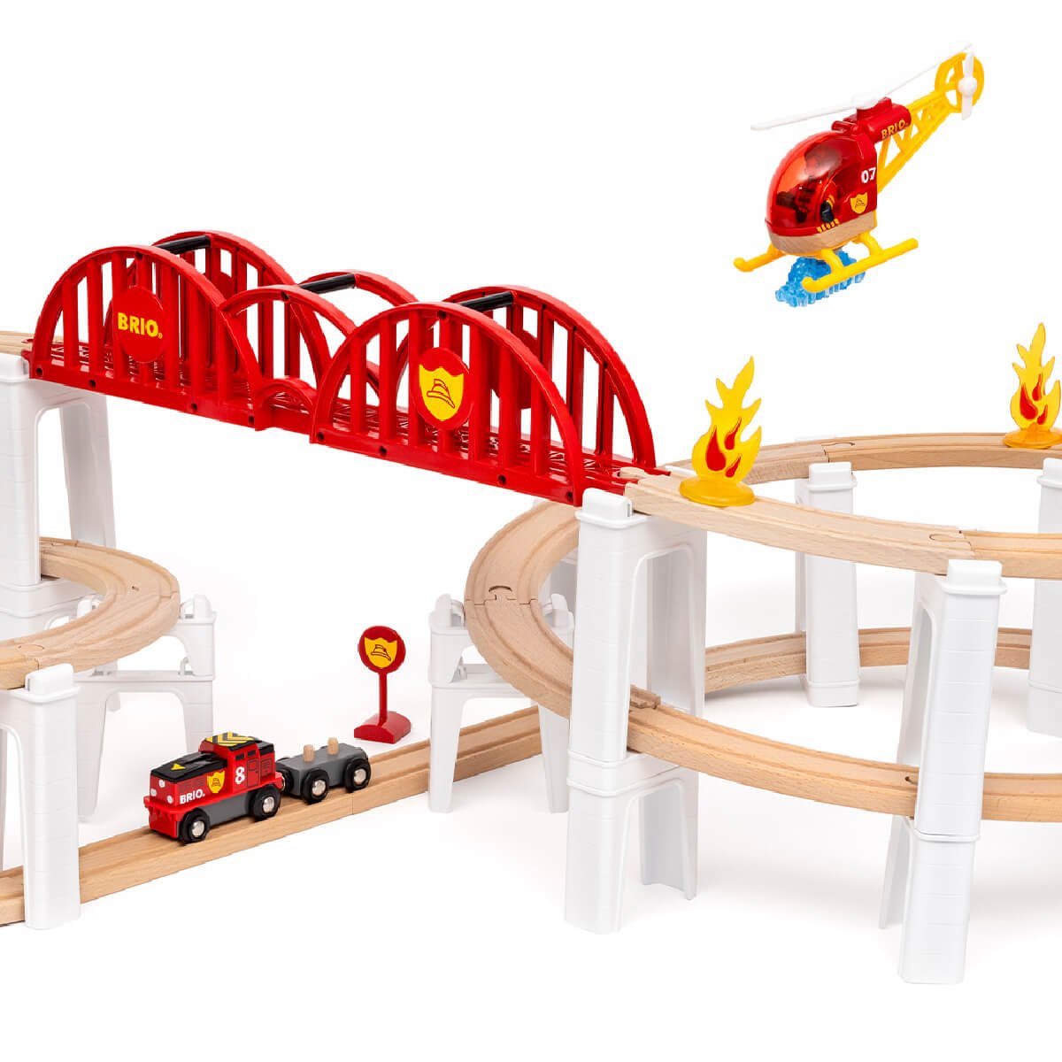 BRIO Mega Spiral Togsæt