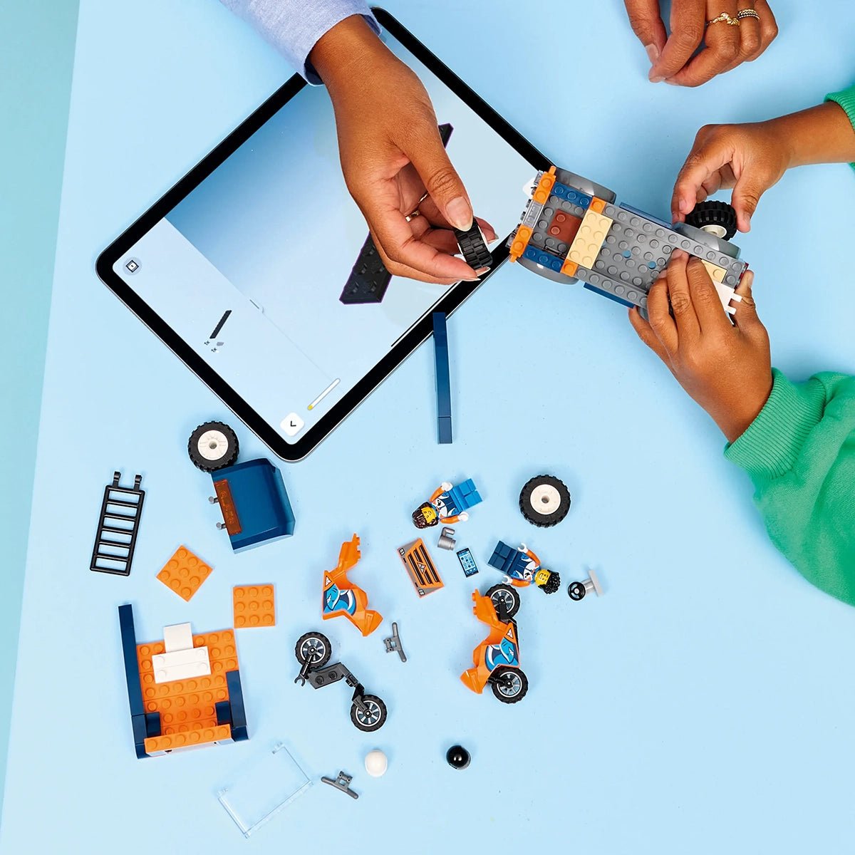 LEGO® CITY Motorcykel - Transporter