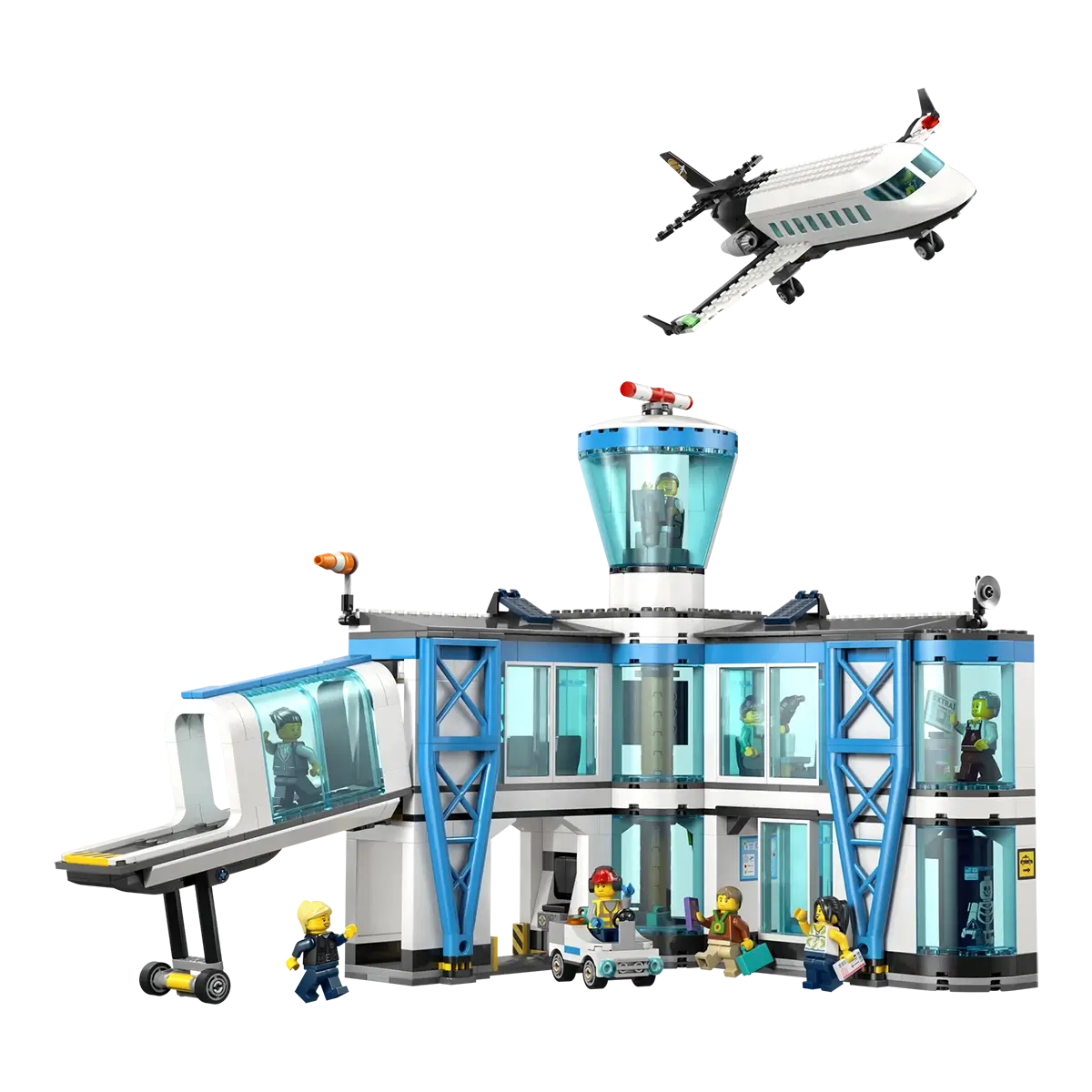 LEGO® CITY Lufthavn Med Fly