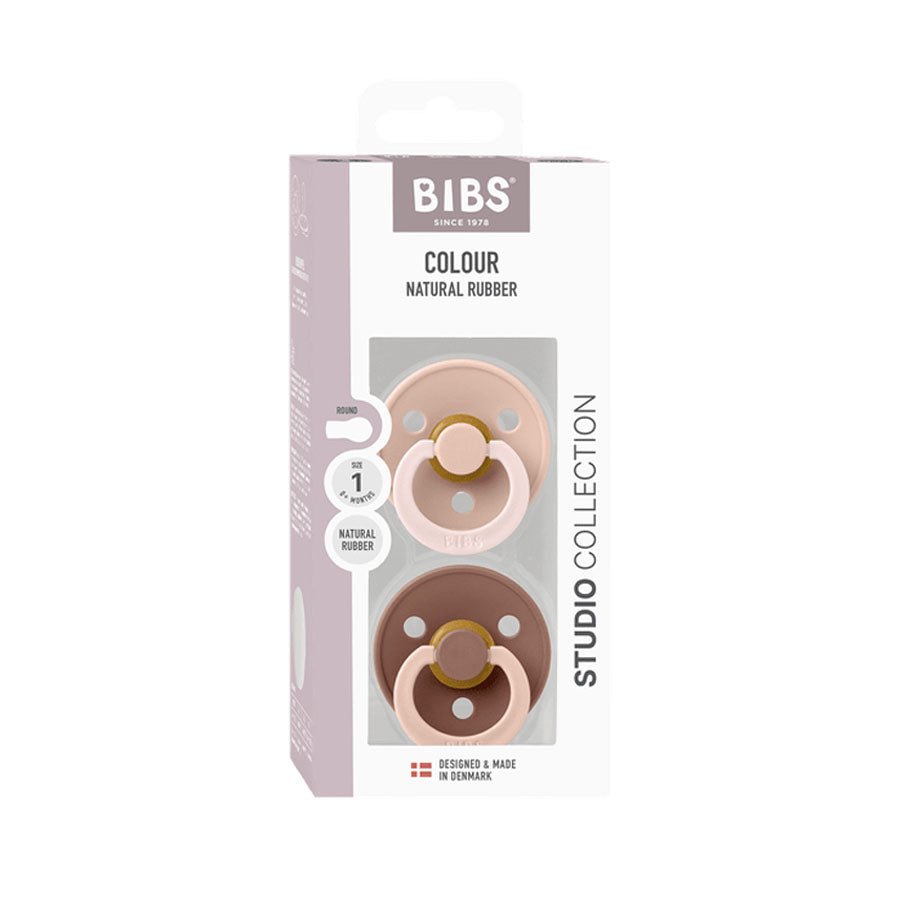 BIBS Colour Studio Fusion 2 - pak Sut Str 1, Blush & Woodchuck
