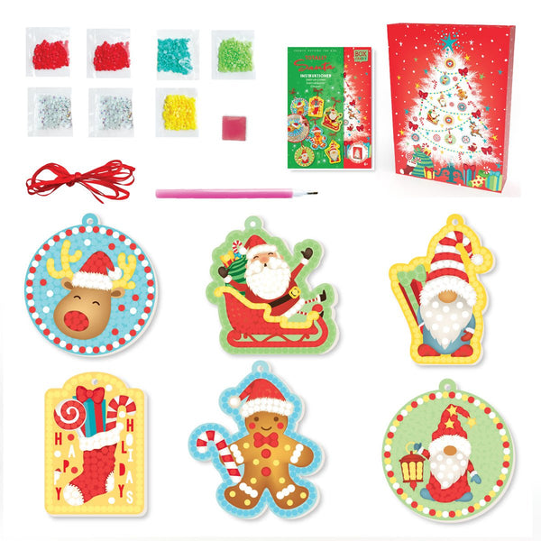 Box Candiy diamond art pynt og til - og - fra kort, totally santa