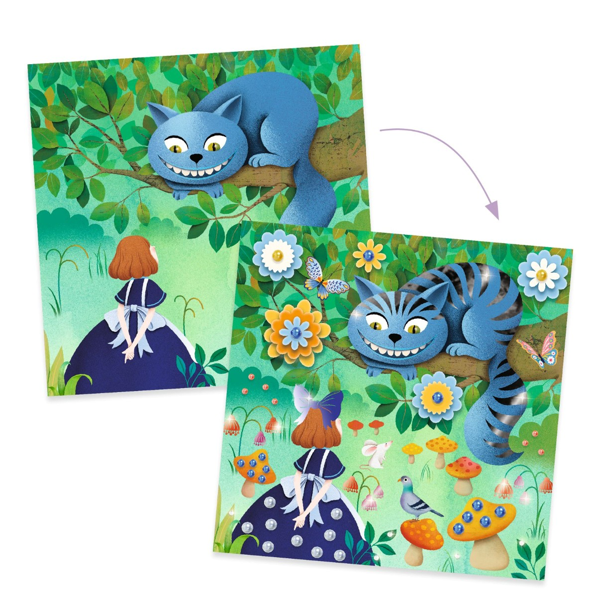 Djeco kreativ æske, I Eventyrland