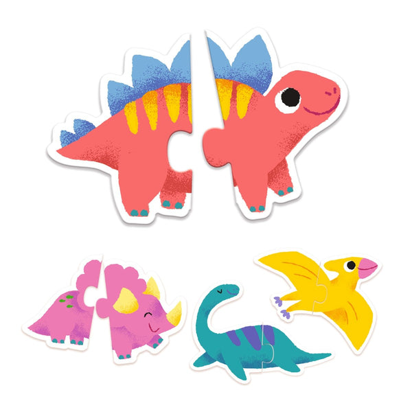 Djeco puzzle Duo, Dinosauier