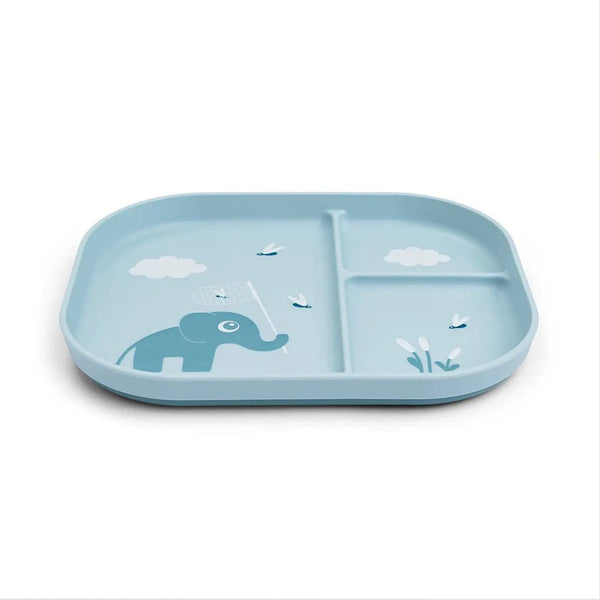 Done by Deer Foodie Teller mit Fächern, Elphee blau