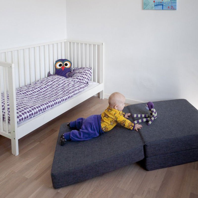 byKlipKlap 3 - fold single madras, grøn