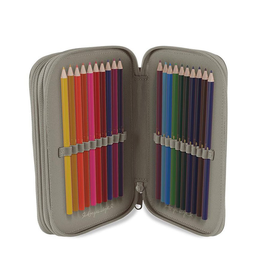 Konges Sløjd Clover penalhus, tiger oak