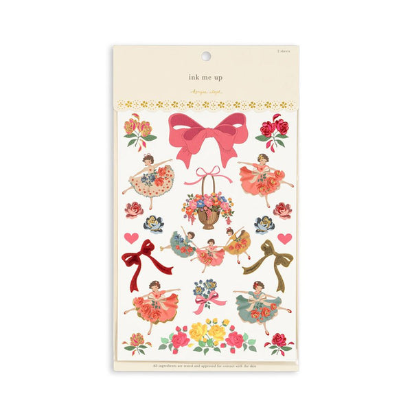 Konges Sløjd Tattoos, Schleifen-Kätzchen Pink