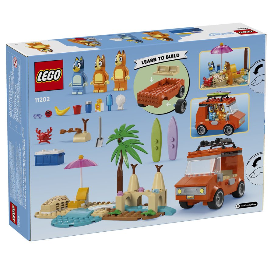 LEGO® DUPLO® Blueys Familie - biltur Til Stranden