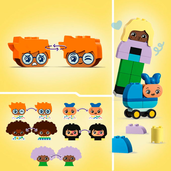 LEGO® DUPLO, Byg - selv personer med store følelser