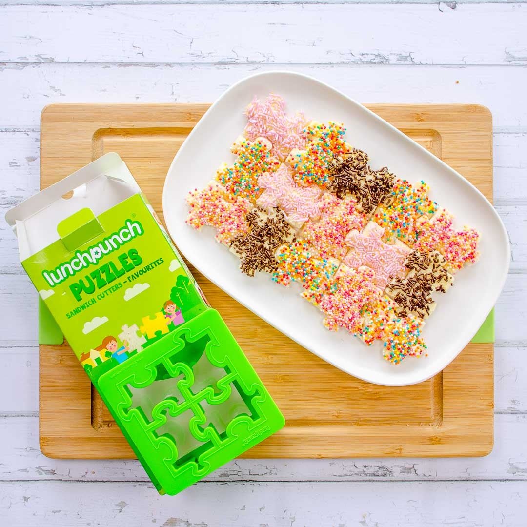 Lunch Punch sandwich udstikkere, Puslespilsbrikker