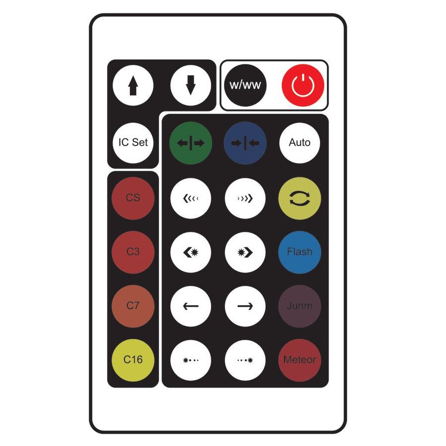 Lalarma Magic Glow Spejl, Stor