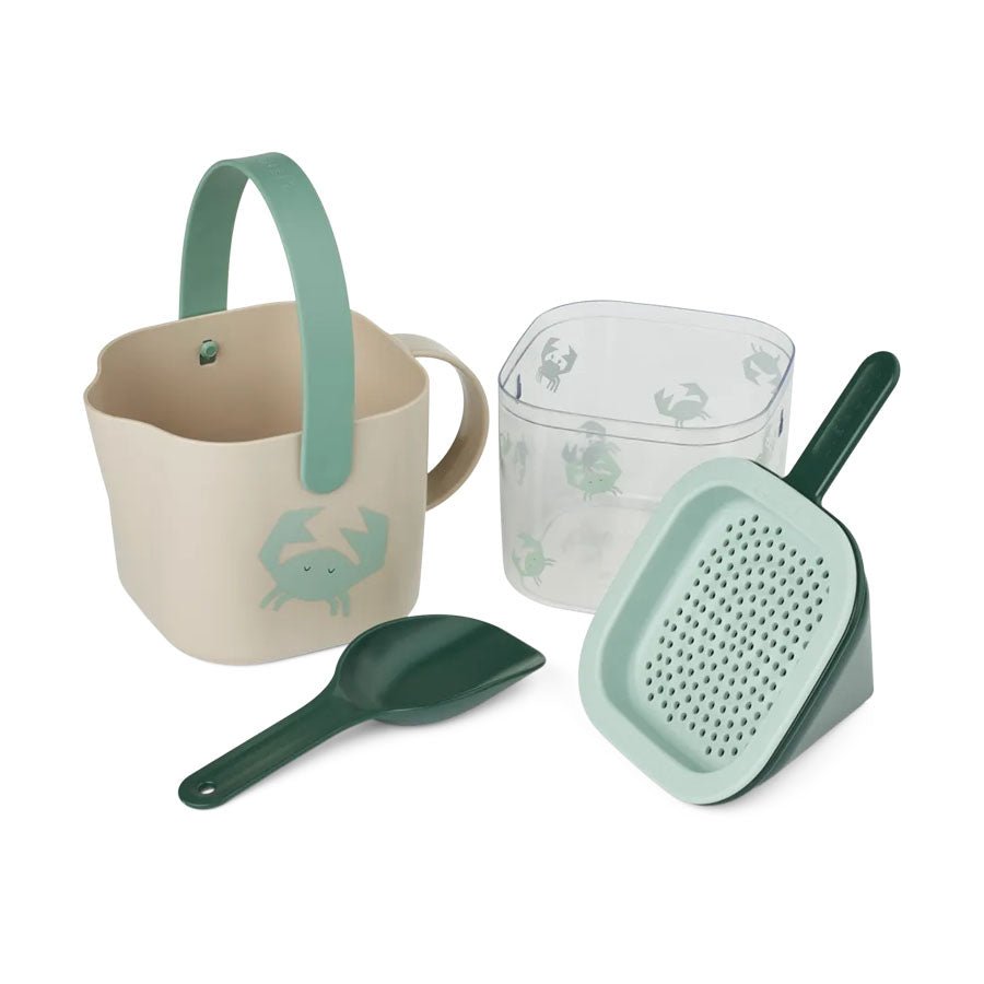 Liewood Roald sand sæt, crab/sandy