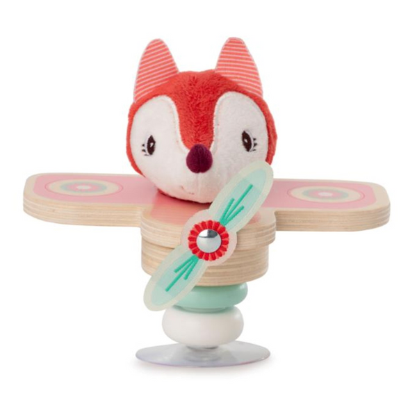 Lilliputiens Alice fliegt mit Saugnapf