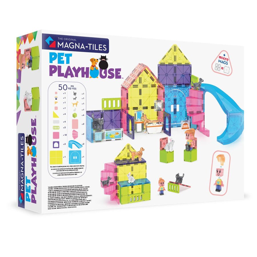 Magna - Tiles Kæledyrslegeland, 50 Dele