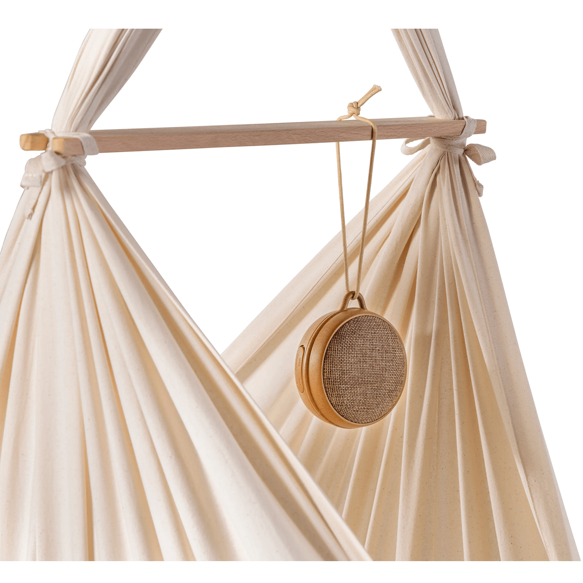 Membantu Echo - White noise speaker, wood