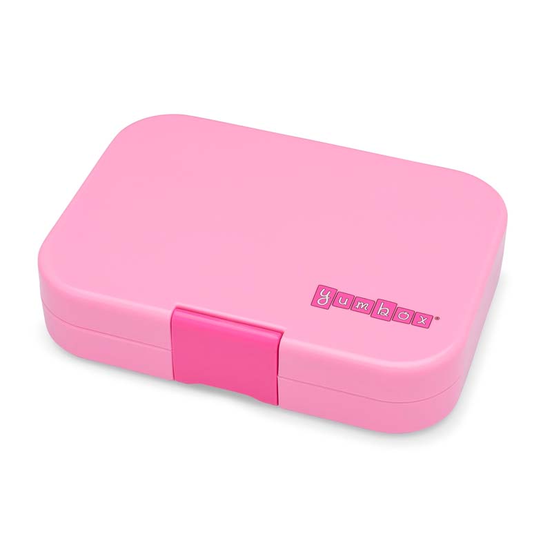 Yumbox Original madkasse m. 6 rum, Power Pink - Unicorn tray