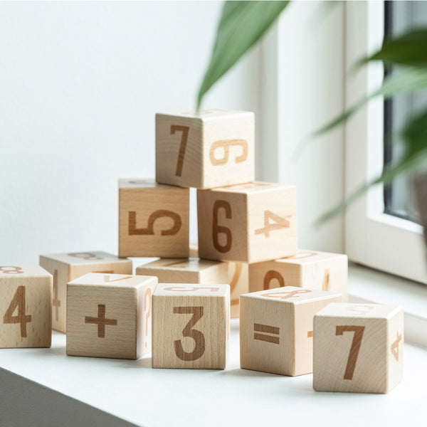 Sebra Stapelblöcke, 12 St. aus Holz