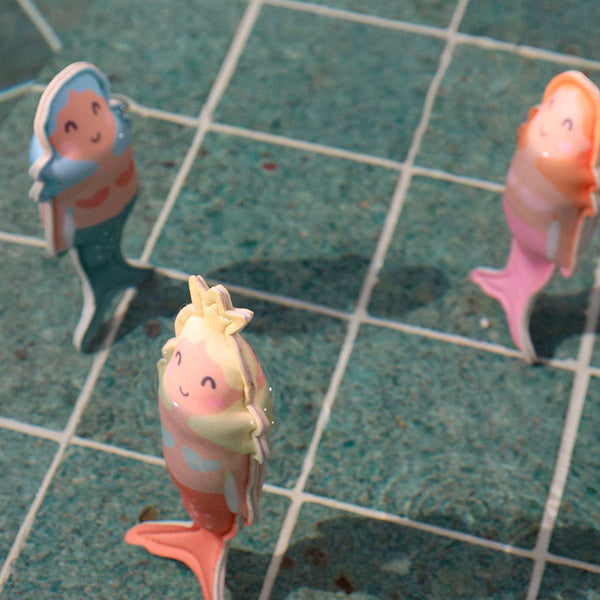 3-er-Pack Badespielzeug mit Melody Mermaid