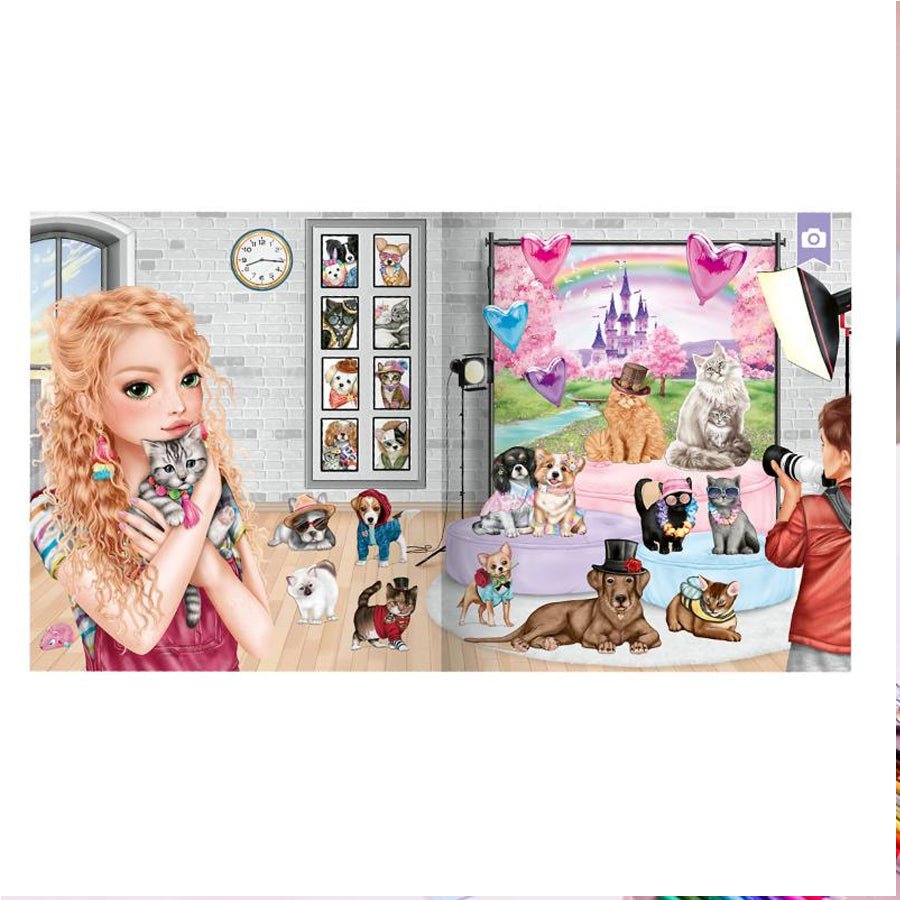 TOPModel Stickerworld, Kitty and Doggy