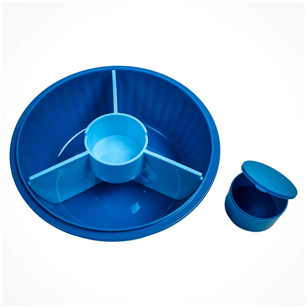 Poke Bowl Snackbox mit Trennwänden, hawaii blue, Yumbox