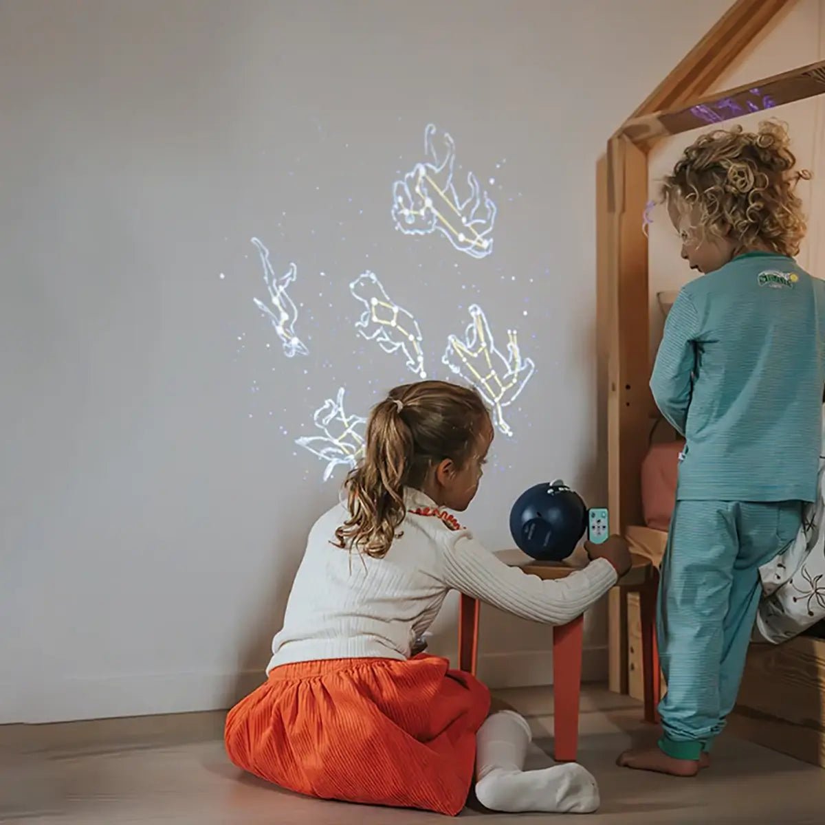 Kidywolf Projektor, Rummet