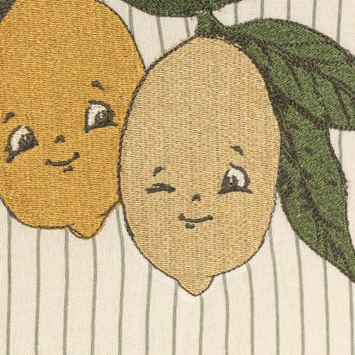 Konges Sløjd Opbevaringskurv, Stor - Lemon