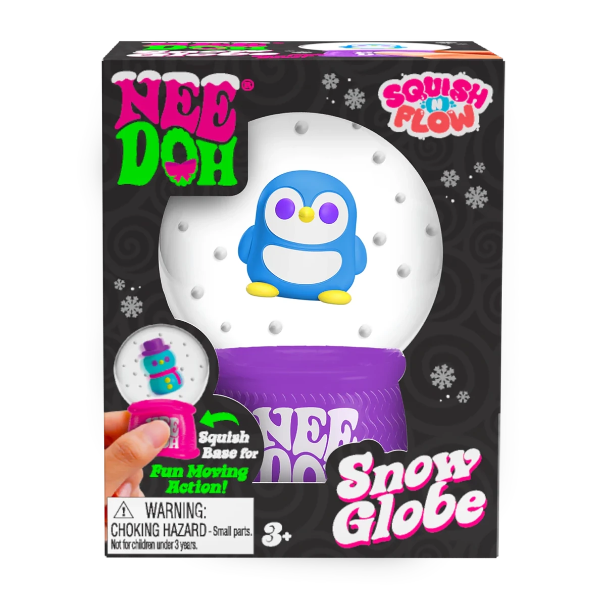Needoh Squish N Flow Snekugle, Asst