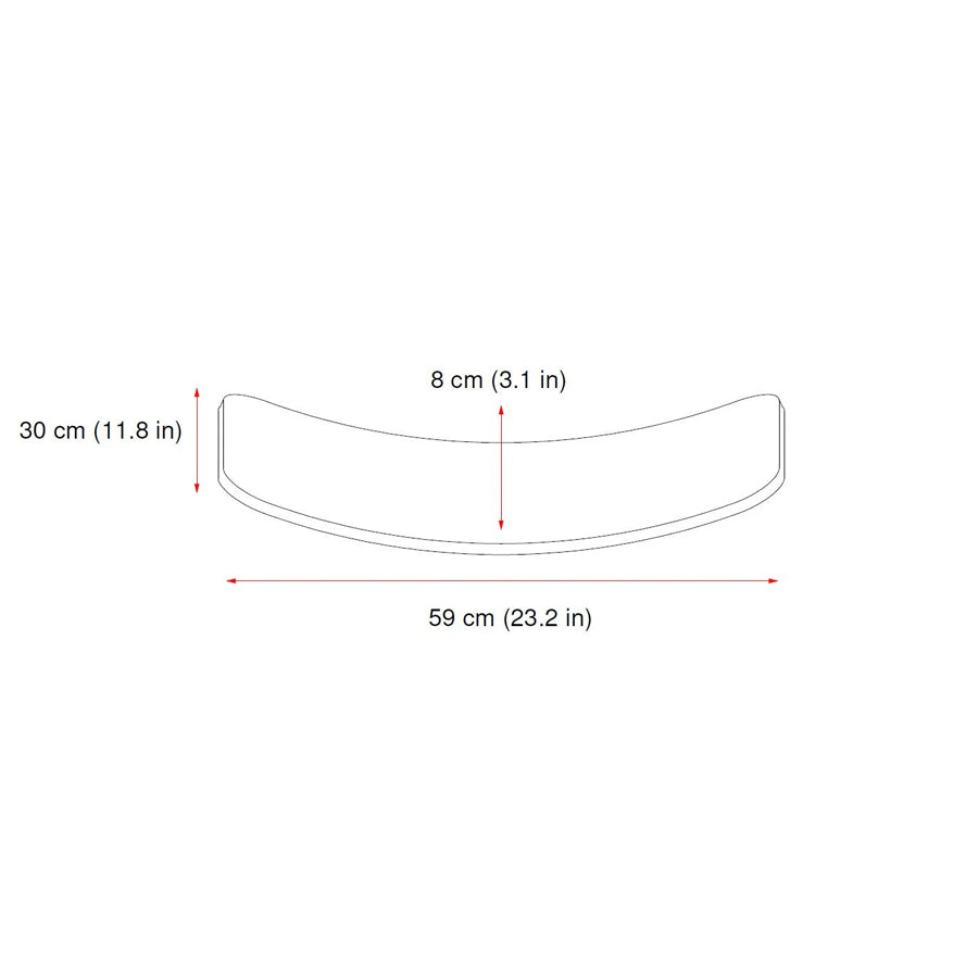 04_CurveLab balancebræt med filt, Little Arc, hvid 3.jpg