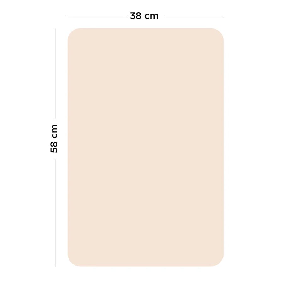 Ferflex® Magnetisk Tavle, Rektangulær RosaBeige - S