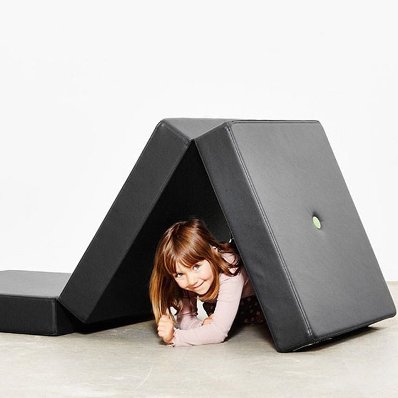 byKlipKlap 3 - fold single madras, grøn