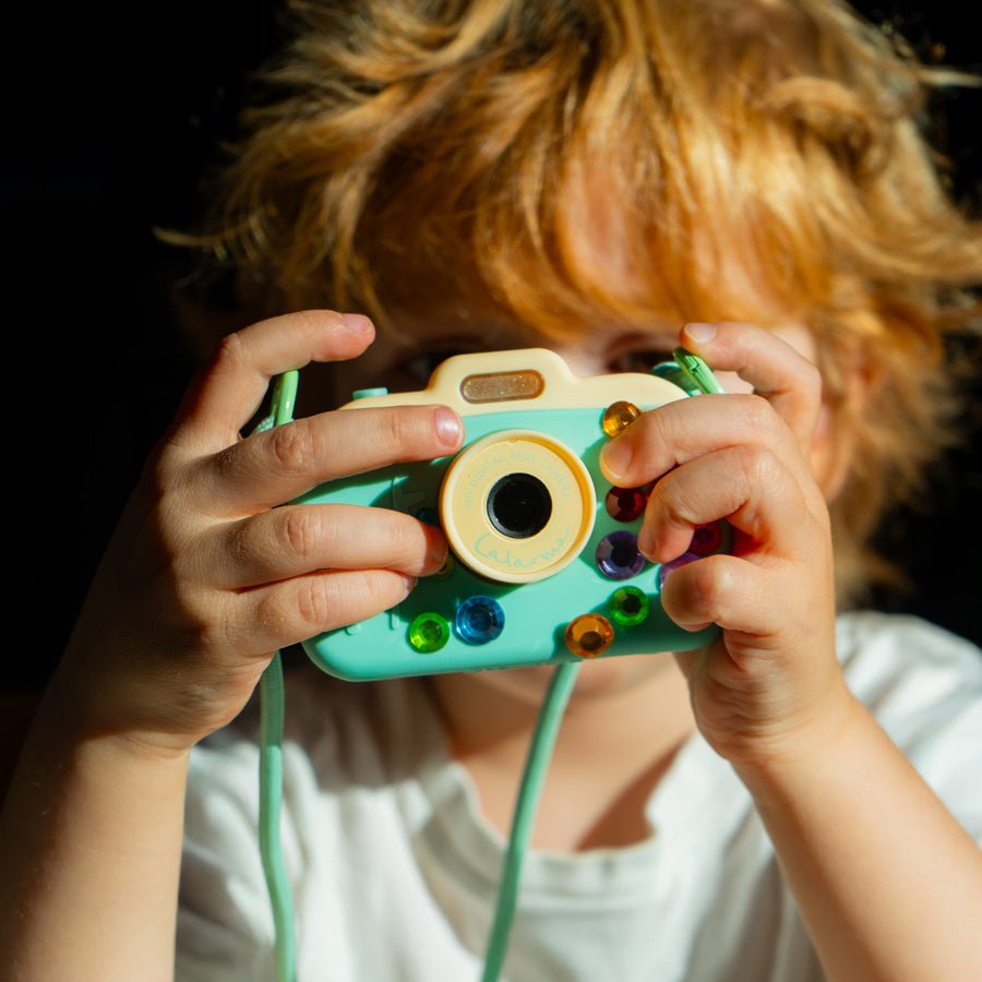 Lalarma Kamera, Gul/Mint