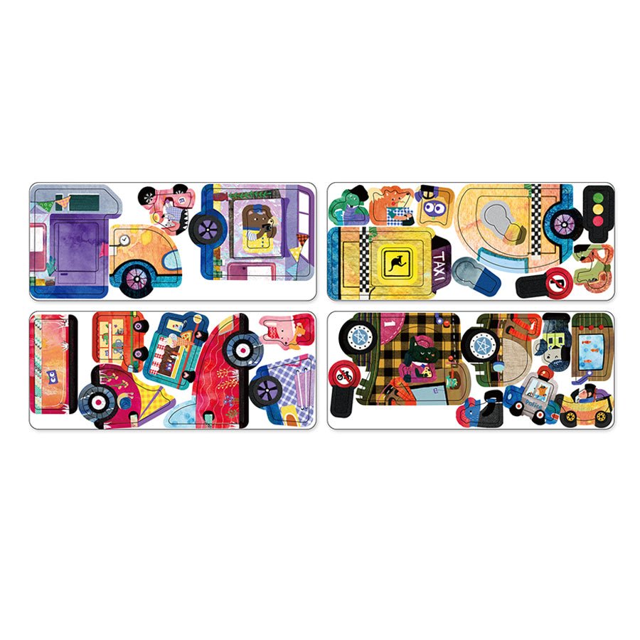 MierEdu Magnetisk Legesæt, Biler