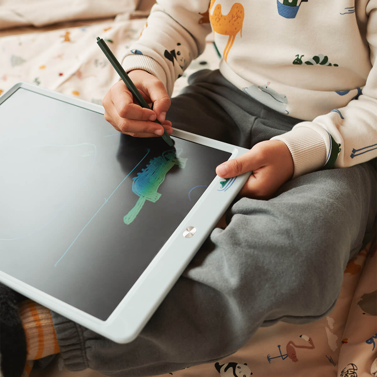 Liewood Zora Magisk Tegnebræt, Croco/Dove Blue