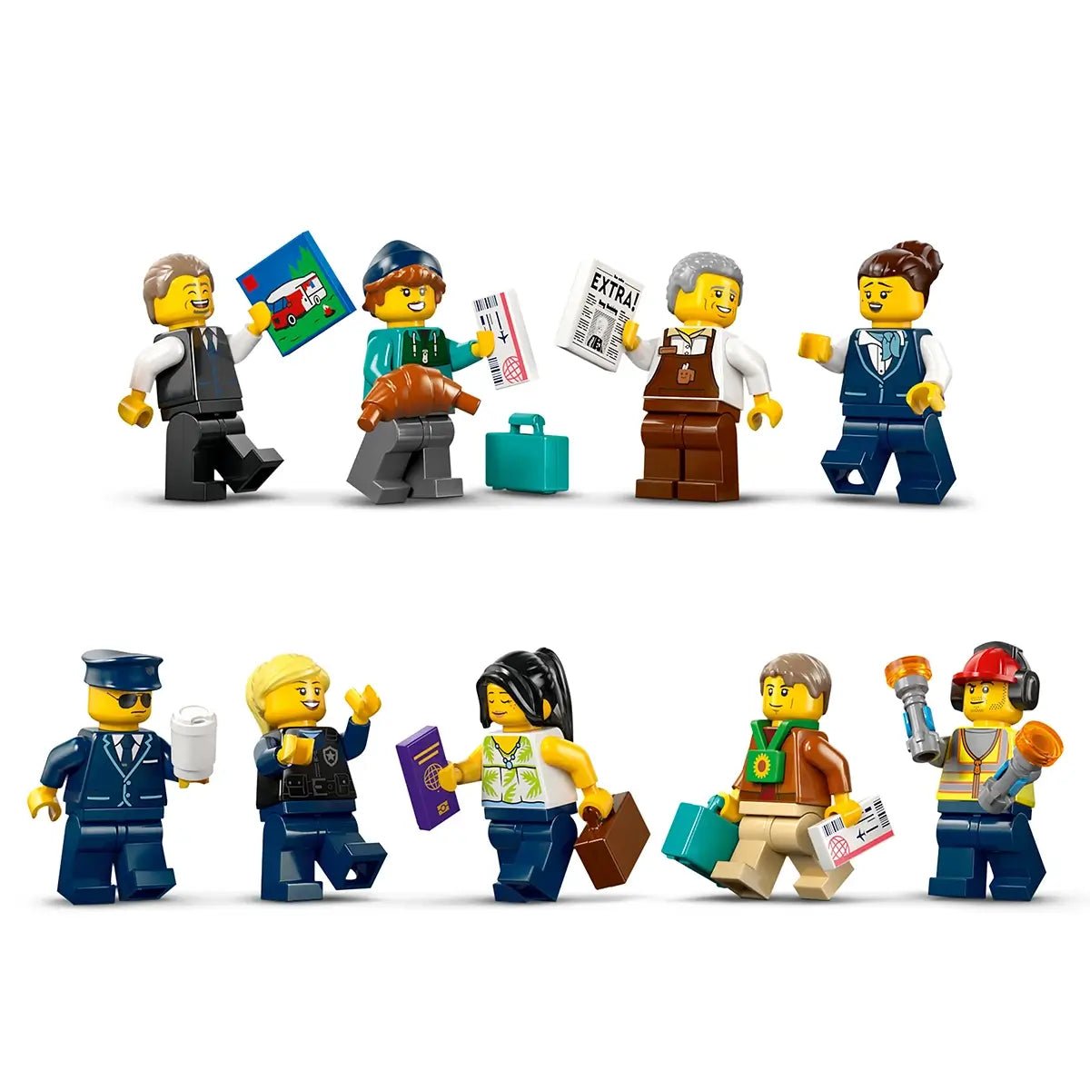 LEGO® CITY Lufthavn Med Fly