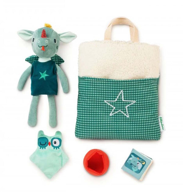 Lilliputiens Drachenteddy Joe mit Zubehör