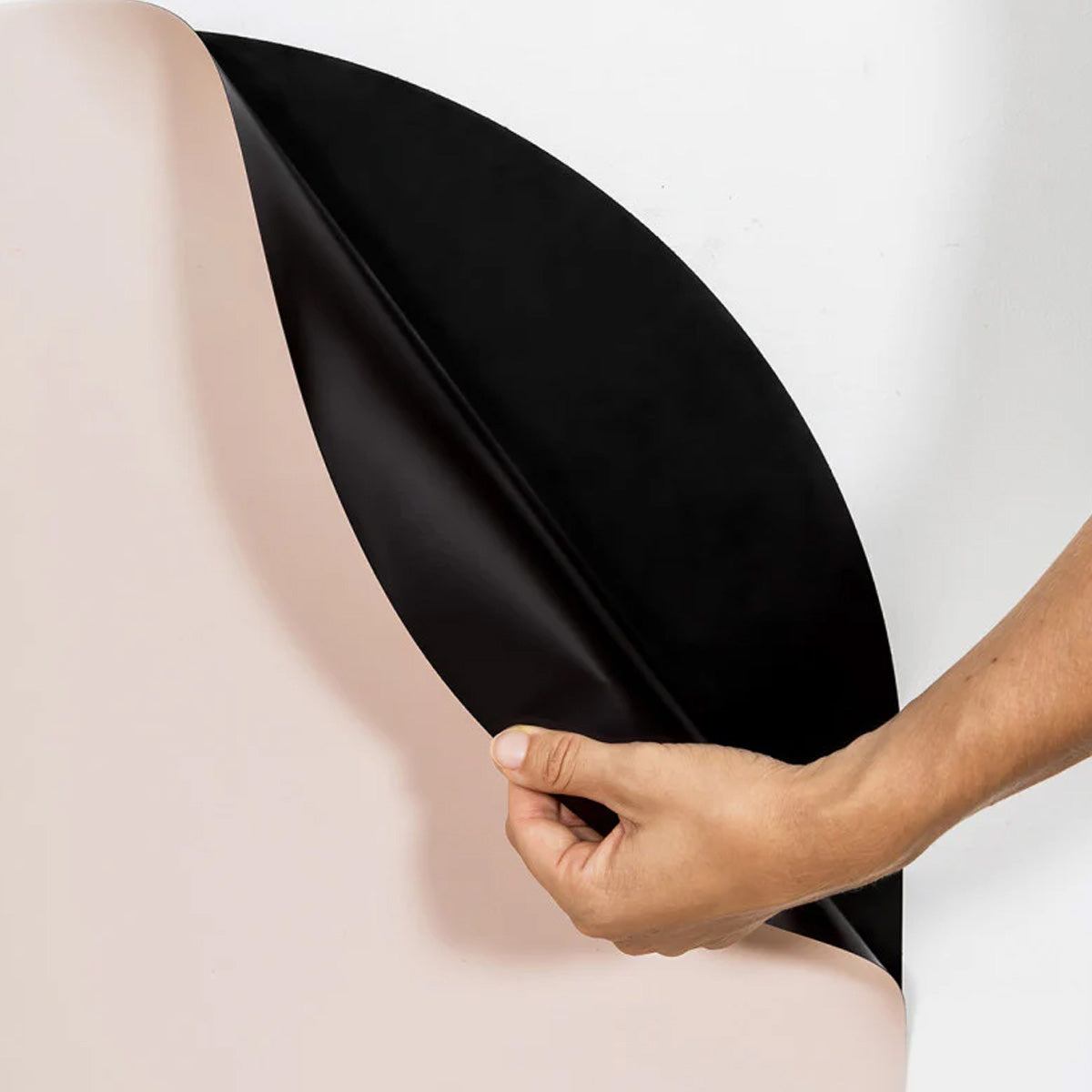 05_Ferflex® Magnetisk Tapet Tavle Med Rund Top - 1 m x 58 cm, Rosa Beige.jpg