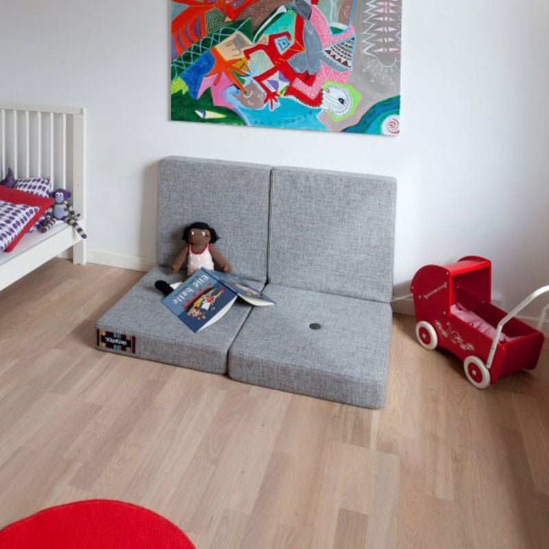 byKlipKlap 4 - fold madras, grøn