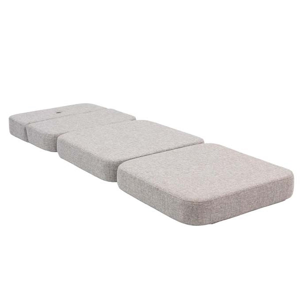 by KlipKlap 3 Fold sofa single soft, beige med sand knap