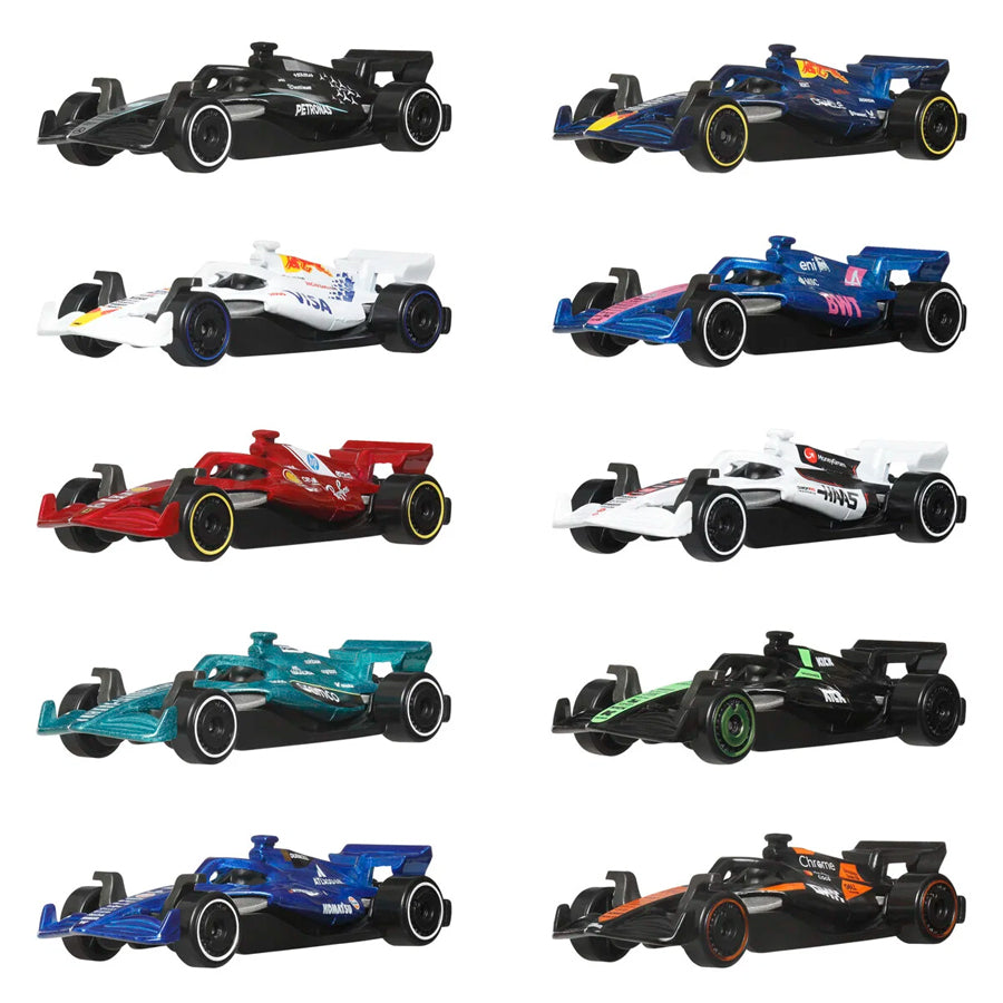 10-er-Pack F1 Racing 1:64