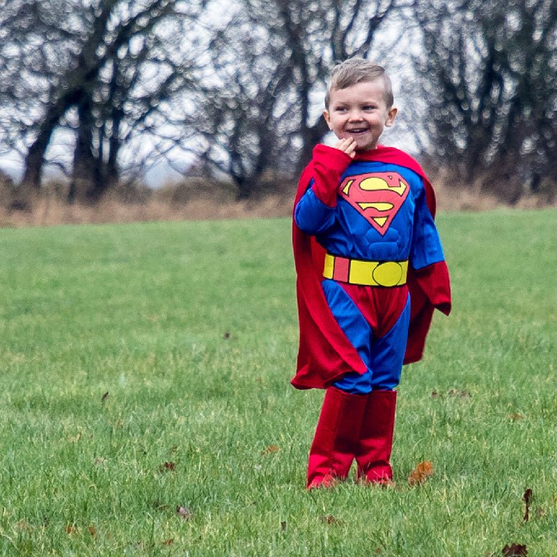 Superman Udklædning med Muskler
