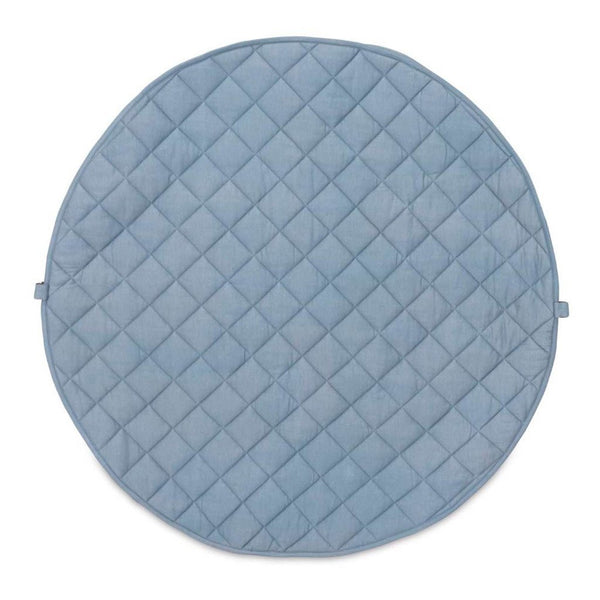 2-I-1 Noomad Dusty Blue Legetæppe & Organizer