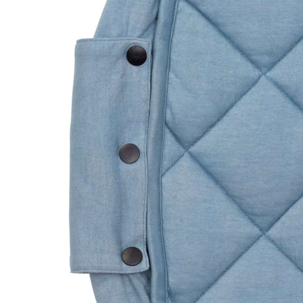 2-I-1 Noomad Dusty Blue Legetæppe & Organizer
