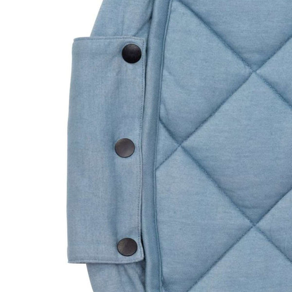 2-I-1 Noomad Dusty Blue Legetæppe & Organizer