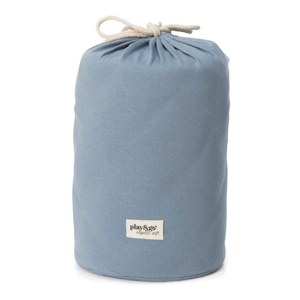 2-I-1 Noomad Dusty Blue Legetæppe & Organizer