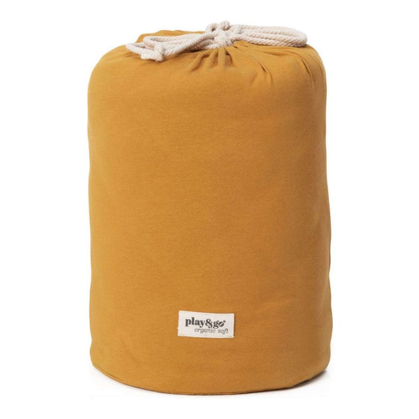 2-I-1 Noomad Mustard Chai Tea Legetæppe & Organizer