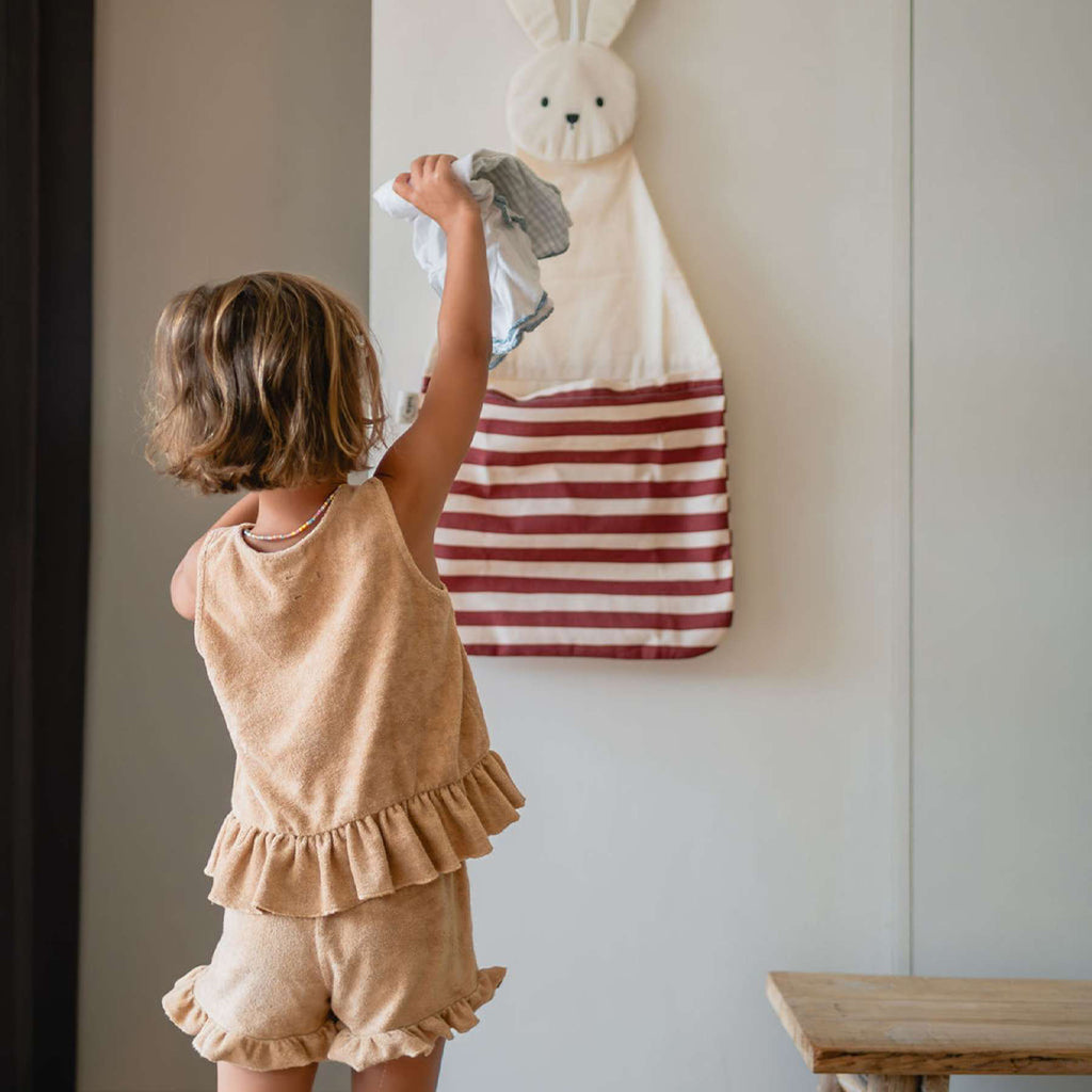 2-I-1 Toto Bunny Wandorganizer & Tragetasche