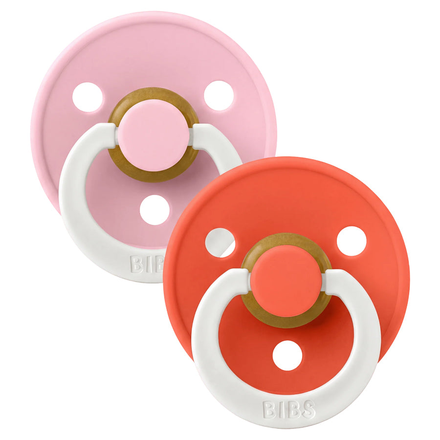 2-er-Pack Schnuller, Farbe: Pink GLOW/Tango GLOW (Größe 2)