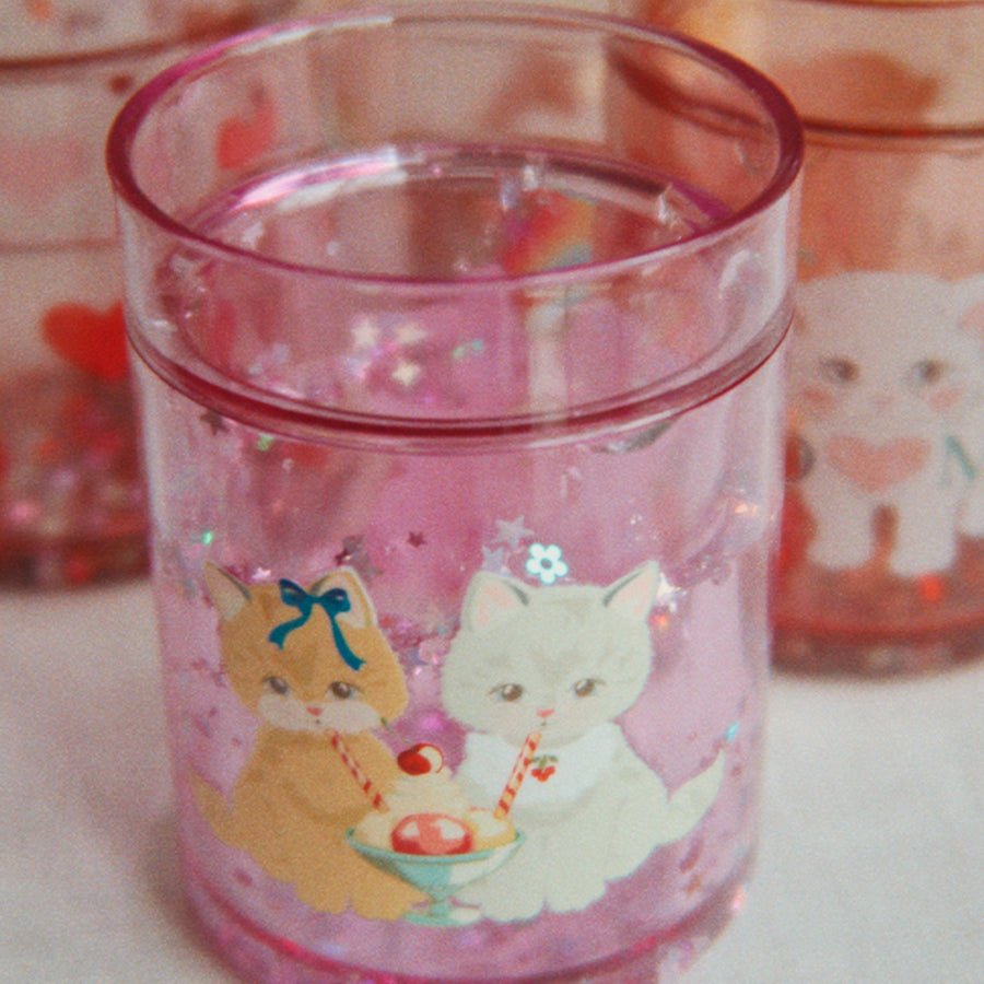 2-Pak Glitter Kop i Kitty Gelateria