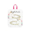 2-er-Pack Regenbogen-Einhorn-Haarclips